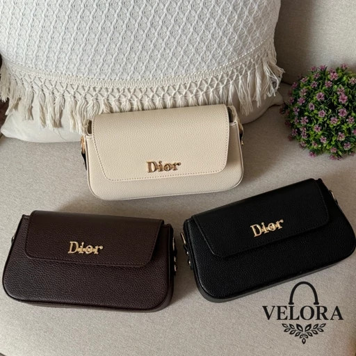 کیف زنانه روزمره ولورا مدل dior lux