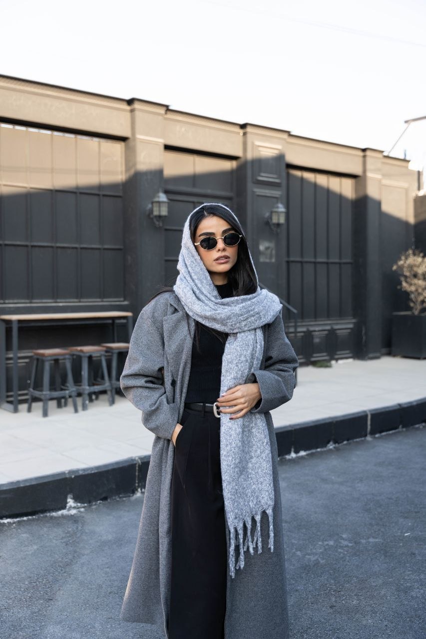 شال بیگ اسکارف برفکی وارداتی